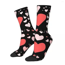 Men's Socks Valentine's Day Love Unisex Windproof 3D Print Happy Street Style Crazy Sock Beautiful Gift