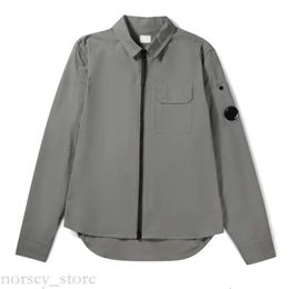 Cp companys Mens Jacket Coat One Lens Lapel Shirt Jackets Garment Dyed Utility Overshirt Outdoor Men Cardigan Outerwear Clothe Cp Companies 874