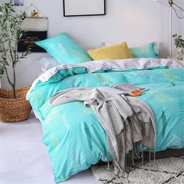 Bedding Sets Floral Garden Plant Duvet Cover Girls Adults Collections 3 Pieces Botanical Comforter