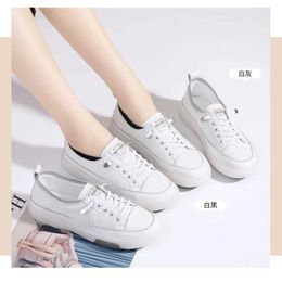 Dress Shoes Women Casual Shoes New Flat Breathable White Sneakers Lightweight Shoes Woman Tennis Outdoor Running Shoe Travel FootwearL2402