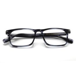 Optical Eyeglasses For Men Women Retro Designer NN-110 Fashion Sheet Metal Glasses Frame Detailed Elasticity Square Style Anti-Blue Light Lens Plate With Box