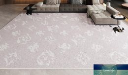 Quality Living Room Carpet Luxury Study Office Carpet Stain-Resistant Wear-Resistant Crystal Velvet Table Carpet All-Match