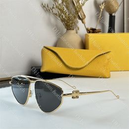 Luxury Trendy Letter Sun Glasses Designer Pilot Sunglasses For Men Women Outdoor Polarized Sunglasses Fashion Driving Shading Eyeglasses With Box