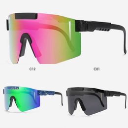 Fashion Bike Bicycle Polarized Cycling Glasses Outdoor Sunglasses UV400 Sports Eyewear Mtb Goggles with Case 2023 Top PITS-01 5A