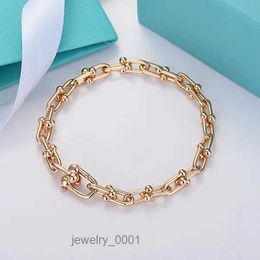 18K gold double u shape charm bracelet for women luxury brand S925 silver plated horse shoes designer OL style bangle bracelets party wedding nice jewelry SZBB