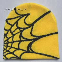 Sp5der Hat Y2k Beanie Spider Web Hat Knit Beanie Hat Skullies Beanie Sp5der Web Beanie Hat Baggy Beanie Cap Fashion High Street Brand Spider Hat White Fox 6997