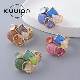 Cluster Rings In Adjustable Beauty Jewellery Resin Luxury Women Aesthetic Decoration Pride Gift Halloween Ring For