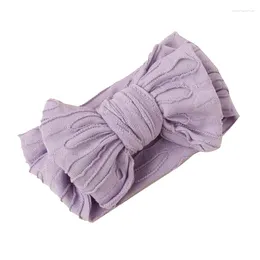 Hair Accessories Elastic Bowknot Head Wrap Turban Born Bands Po Props Headband