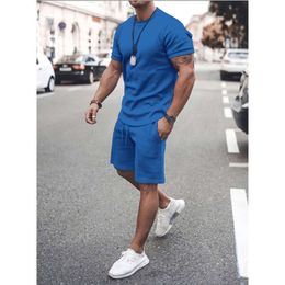 Designer men's clothing 2024 mens tracksuits summer short sleeved shorts set sports leisure mens clothing tracksuit jogging suits men's sets track suit joggersDPVZ