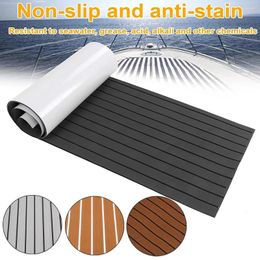 All Terrain Wheels Self-Adhesive Foam Teak Decking EVA Boat Flooring Faux Sheet Accessories Marine Deck Mat 2400x600x6mm