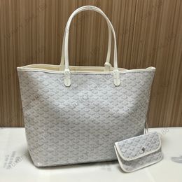 Wallet Goyyard Designer Bags Fashion Tote Leather Crossbody Shoulder Handbag Women Large Capacity Composite Shopping Bag Plaid Double Letter 289