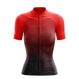 Men's T-Shirts Womens Cycling Jerseys 2024 Summer Anti-UV Clothing Girls Quick-Dry Mountain Bike Shirt Fa ClotheH2421
