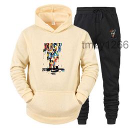 Designer Tracksuits Women Sweater Autumn and Winter New Casual Hooded Set High-quality Letter Printing Trend Womens Clothing 2M1N