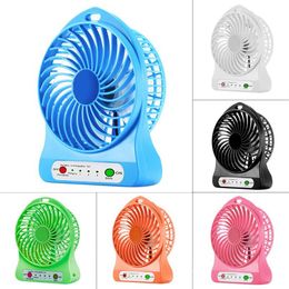 2020 NEWEST Mini Portable Desktop Fan Mini USB fan Lithium Ion Fan Rechargeable Battery Multi-purpose with box205G