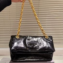 Designer Luxury Shoulder Bag Monaco Bag Gold Silver Chains Flap Leather Large Tote Crossbody Purse