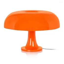 Table Lamps Orange Danish Mushroom Lamp Ornament Light For BedRoom Interior Lighting Desk Bedside Decoration