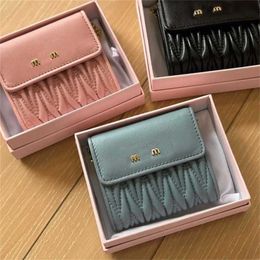 Sell Mumu Designer Wallet Brand Change Purse Cardholder Ladies Coin Purses Flap Leather Wallets For Women Plain Purse Luxury Envelope Wallet