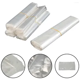 Storage Bags 100pc Shrink Bag Heat Film Wrap Seal Packing Shrinkable Transparent Polyolefin Packaging Tool