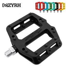 Bicycle Pedals 3 Bearings Ultralight Anti-slip BMX Road MTB Bike Pedal Wide Waterproof Bicycle Accessories 240129