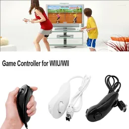 Game Controllers For Nintendo Wii Controller Nunchuck Hand Curved Handle Nunchuk Wii/Wii U Gamepad Accessories