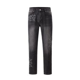 Men's Jeans designer womens Elasticity Jean Hombre trousers fashion brand luxury pants denim pant Trend Brand Motorcycle Pants