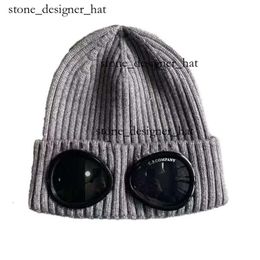Cp Companys Beanie Hat Designer Autumn Winter Windbreak Beanies Two Lens Glasses Goggles Hat CP Hat Men Knitted Hats Face Mask Skull Caps Outdoor Casual Sports 6906