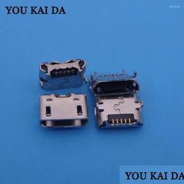 Computer Cables Connectors S 10Pcs Short Type Usb Data Charging Port Connector Scoket Jack For Asus Fonepad7 Fe170 Micro Power Drop De Otyuo