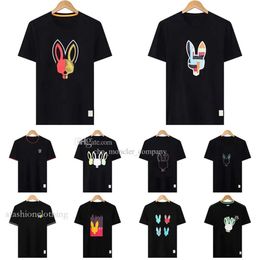 Psychological Bunny t Shirt Casual Mens Womens Skeleton Rabbit 2024 New Design Multi Style Men Fashion Designer Couple Psyco 985