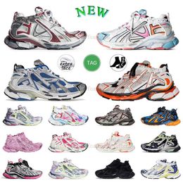 Designer casual Shoes Track 7.0 Runners Triple s Runner 7 Sneaker Hottest Tracks 7 Tess Gomma Paris Speed Platform Fashion Outdoor hiking outdoor Sports trainers