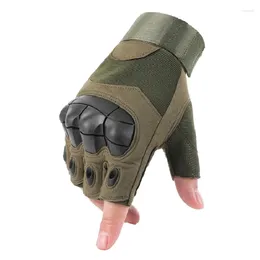 Cycling Gloves Touch Screen Army Military Tactical Men Paintball Shooting Combat Sports Bicycle Hard Knuckle Half Finger