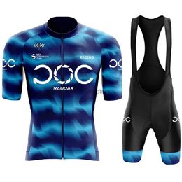 Men's Tracksuits POCMan Cycling Maillot Mens Clothing 2024 Road Bike Uniform Jersey Sets Summer Cyc Spring Shirt Shorts ClothesH2421