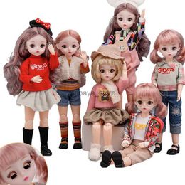 Dolls 30cm Winking Eyes Doll ( Option B ) or Clothes ( Option A ) Princess Doll Gift DIY Handmade Dolls Kids Toy Girls DollL2402