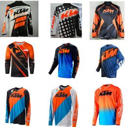 Men's T-Shirts 24ss designer Moto-se speed down riding suit Short Sleeve Top Mens summer mountain cross country motorcycle racing suit T-shirt