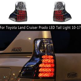 Car LED Taillight Assembly Dynamic Streamer Turn Signal Indicator For Toyota Land Cruiser Prado LED Tail Light 10-17 Brake Reverse Lamp