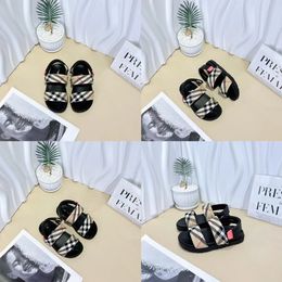 baby shoe slipper sandals toddler boy brown fashion summer house slippers send with box child girls sandal