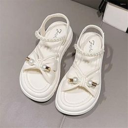 Slippers Number 36 Size 38 Sandals Sneakers Womens Summer Shoes White Ladies Sport Loafer'lar 2024summer Teniis