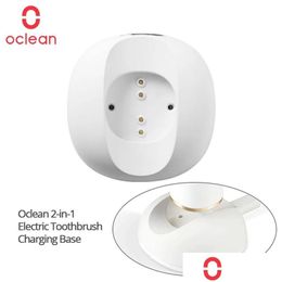 Toothbrush Original Oclean 2-In-1 Electrictoothbrush Charging Base Magnetic Wall Holder Mount Hanger Rack For X Pro 220727 Drop Delive Dhhwc