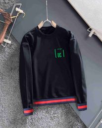 women designer clothing for autumn fashion Chest logo long sleeve high quality pullover ladies and men upper garment Feb 01
