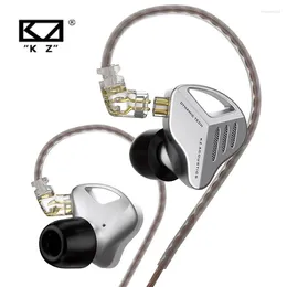 Earphones ZVX Dynamic HIFI Bass Earbuds Wired Single In Ear Metal Headphones ZSNPROX EDX PRO VXS ZSX