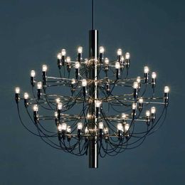 Pendant Lamps Modern Led Ceiling Chandelier Replica Pendant Lights Luxury Flo Suspension Lamp Living Room Hotel Kitchen Decor Hanging Lustre YQ240201