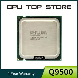 Motherboards Used Core 2 Quad Q9500 Processor 2.83GHz 6MB 1333MHz Socket LGA 775 Cpu