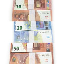 Party Supplies Movie Money Banknote 5 10 20 50 Dollar Euros Realistic Toy Bar Props Copy Currency Faux-billets 100 PCS Pack2335HGLCGZS8