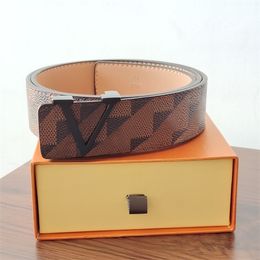 designer belt Fashion Classic Men Womens mens belt Casual Smooth Buckle Great Luxury Belt 12 colors Width 3.8cm With box