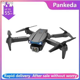 Drones E99 PRO Folding UAV Mini Remote Control Aircraft 4K HD Aerial Photography Dual Camera K3 Obstacle Avoidance Quadcopter Drone Toy YQ240201