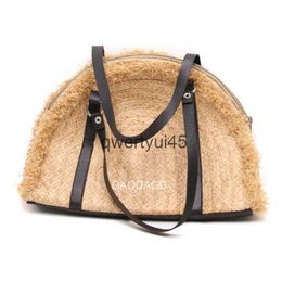 Shoulder Bags Spring/Summer Lafite Grass Bun Mini Fasion Diagonal Straddle andeld Woven Dumpling Braided SellH2421