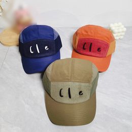 Fashion Quick Drying Cap Designer Handwritten Font Letters Baseball Caps Mens Womens Sun Hat Unisex Casual Ball Cap Patchwork Sunbonnet