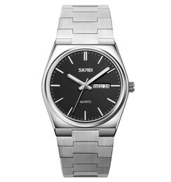 w1_shop Fashion all-in-one Men's watch Steel strap watch Supply Calendar Week Business waterproof quartz watch 002