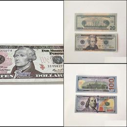 Other Festive Party Supplies Children Gift Usa Dollars Party Supplies Prop Money Movie Banknote Paper Novelty Toys 10 20 50 100 Doll OtekwE8ACBDH0