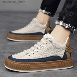 Roller Shoes Men Chunky Sneakers Fashion Light Non-slip Luxury Brand Mens Sneakers 2023 Designer Male Casual Board Shoe Mans Vulcanize Shoe Q240201