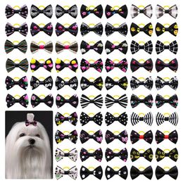 Dog Apparel 10/20/30PCS Small Hair Bows Pet Rubber Bands Cute Puppy For Accessories Supplies